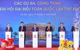 Top Vietnamese leaders chair inauguration and groundbreaking ceremonies for key projects