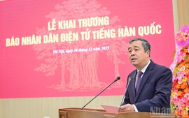 Nhan Dan Newspaper launches online Korean-language version