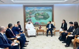 Deputy Prime Minister hosts UAE Minister of Investment