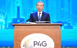 General Secretary To Lam delivers keynote policy address at P4G Summit