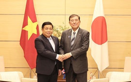 Deputy Prime Minister pays courtesy visit to Japanese Prime Minister