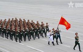 Vietnamese soldiers join military parade rehearsal in Moscow’s Red Square