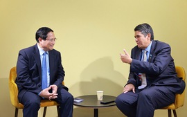 Prime Minister meets leaders from Palau, Solomon Islands in Nice