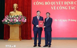 Politburo appoints new Chairman of Party Central Committee's Office