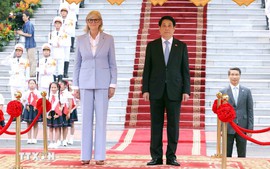 Official welcome ceremony for Australia’s Governor-General