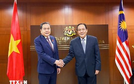 Top Vietnamese legislator holds talks with Malaysian Senate President