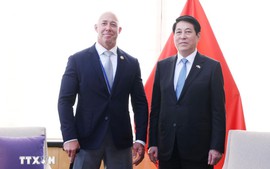 President Luong Cuong receives U.S. lawmakers