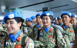 Viet Nam’s Engineering Unit Rotation 4 departs for UN peacekeeping mission in Abyei