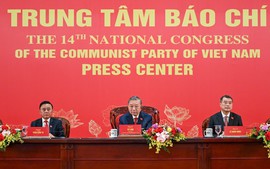 General Secretary To Lam chairs int'l press conference to announce outcomes of 14th National Party Congress
