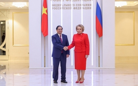 Prime Minister meets top Russian legislator in Moscow