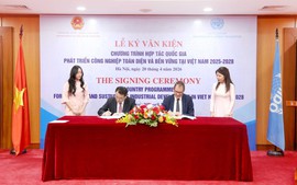 Viet Nam, UNIDO sign country program to advance green, circular and inclusive industrialization