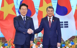 Prime Minister Le Minh Hung meets South Korean President Lee Jae Myung
