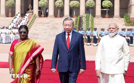 Indian President, Prime Minister accord ceremonial welcome to top Vietnamese leader
