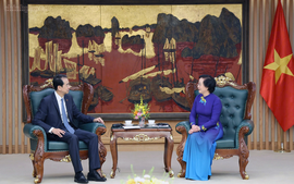 Deputy Prime Minister Pham Thi Thanh Tra hosts Chinese Ambassador He Wei