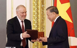 Top leader To Lam honored with 2026 Leo Tolstoy International Peace Prize
