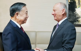 Top Vietnamese leader meets Russian Presidential aide Nikolai Patrushev