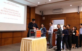 Cổng thông tin điện tử Chính phủ quyên góp, ủng hộ đồng bào lũ lụt miền Trung