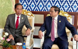 范明正总理会见印尼总统佐科·维多多