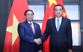 范明正总理会见中国国务院总理李克强