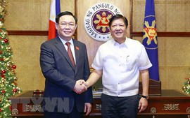 越南国会主席王庭惠会见菲律宾总统费迪南德&#183;罗穆亚尔德斯&#183;马科斯