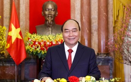 越南国家主席阮春福发表2022壬寅年新年贺词