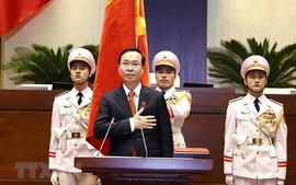 外国领导人祝贺武文赏当选越南国家主席