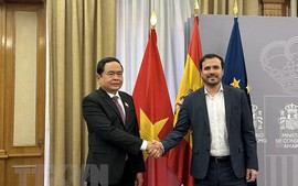 越南国会常务副主席陈青敏与西班牙参众两院领导举行会谈