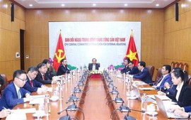 越南共产党代表团出席中国共产党与世界政党高层对话会