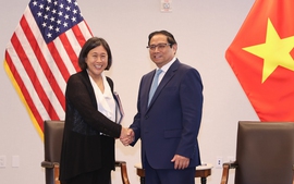 范明正总理建议美国为越南商品进军美国市场打开大门