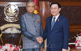 王廷惠主席会见孟加拉国总统