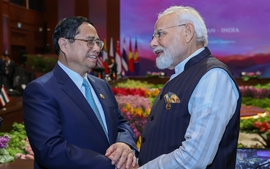 越南政府总理范明正会见印度总理纳伦德拉·莫迪