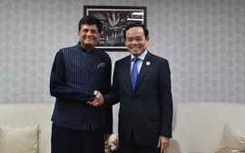 越南印度努力推动双边贸易可持续发展