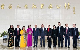 越南国会与中国全国人大促进各层级交流合作