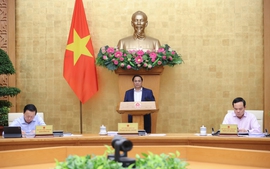 范明正总理主持3月份政府定期会议和政府与地方视频会议