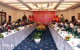越南与柬埔寨第八次国防政策对话在胡志明市举行