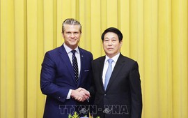 越南国家主席梁强会见美国战争部长皮特&#183;赫格塞思