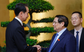 范明正总理会见中国驻越南大使何炜