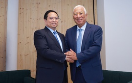 越南政府总理范明正会见欧盟领导人