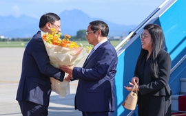 越南政府总理范明正圆满结束欧洲之行返回河内