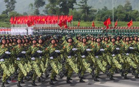 越南国庆80周年阅兵游行仪式合练彩排（组图）