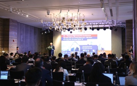 阮和平副总理希望英国对越南国际金融财政中心建设和发展过程提供支持与同行