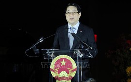 梁强主席在美国主持越南国庆80周年纪念招待会