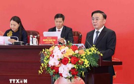 越共十四大国际新闻发布会在河内举行