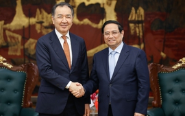 范明政总理会见欧亚经济委员会执委会主席