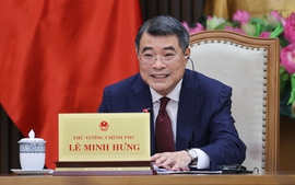 越南政府总理黎明兴与新加坡总理黄循财通电话