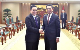 越南政府副总理兼国防部长潘文江大将会见东盟秘书长