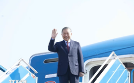 越共中央总书记、国家主席苏林启程对澳大利亚和新西兰进行国事访问