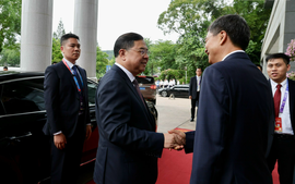 范家肃副总理会见中国广西壮族自治区党委书记陈刚
