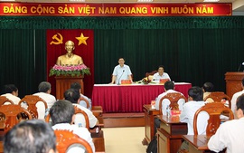 Phó Thủ tướng Vương Đình Huệ làm việc với Ban Chỉ đạo Tây Nam Bộ