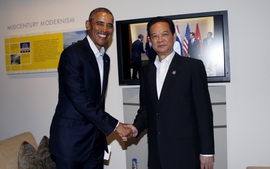 Thủ tướng Nguyễn Tấn Dũng hội kiến Tổng thống Barack Obama